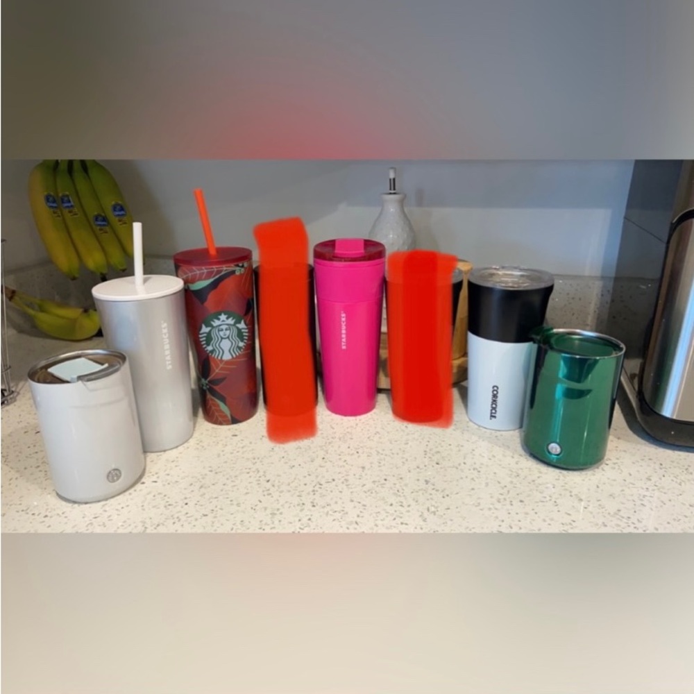 Starbucks & Corkcickle tumbler bundle